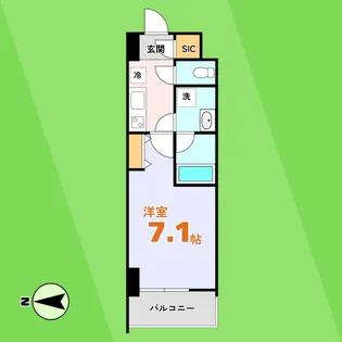 meLiV岐阜駅前【10階】の間取り