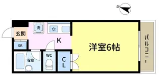 HOLY A&K(ホリーエーアンドケー)【2階】の間取り