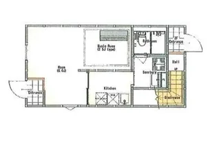 埼玉県春日部市南中曽根【アパート】の間取り