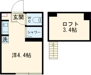 maisonK2【1階】の間取り