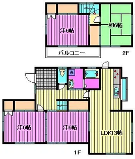 埼玉県さいたま市桜区大字白鍬【一戸建】の間取り
