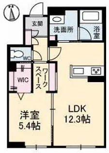 PROUD【1階】の間取り