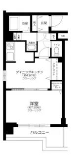 エスコート音羽【6階】の間取り