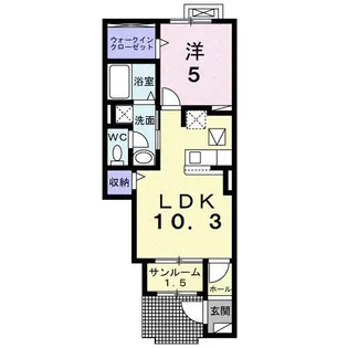 カインドハウスIII【1階】の間取り