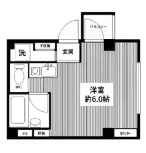 サンパティーク【3階】の間取り