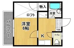 トピア郡山 A棟【2階】の間取り