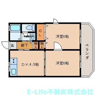 レトア花華【2階】の間取り