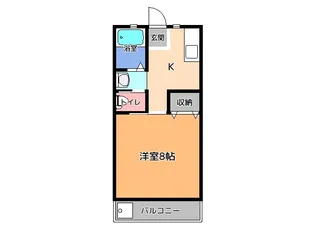 岩崎マンション【2階】の間取り
