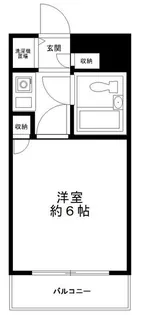 クリオ南林間壱番館【4階】の間取り