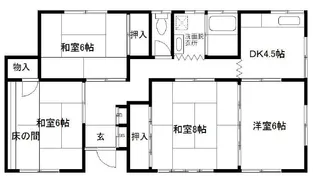 宮城県仙台市青葉区葉山町【一戸建】の間取り