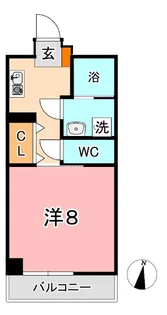トムキャット 103【2階】の間取り