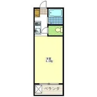 ゴールデンハイツ【1階】の間取り