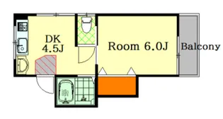 広島県広島市中区千田町3【マンション】の間取り