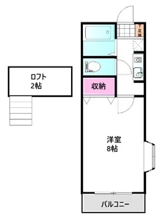 グリーンマンション【1階】の間取り