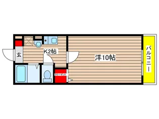 ウインズA棟【1階】の間取り