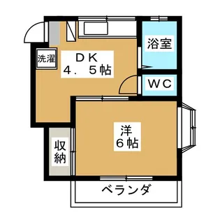 ファーストコーポ【2階】の間取り