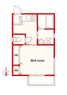 グリーンハイツ【2階】の間取り