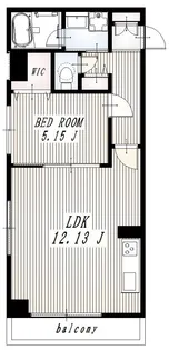 【ペット可・分譲賃貸】 CUORE ASAKUSA(クオーレ浅草)【8階】の間取り