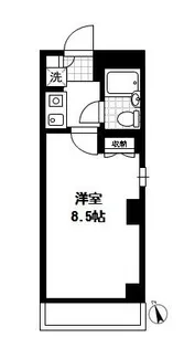 プラーズ南幸町I【2階】の間取り