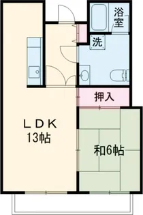 コーポNS【4階】の間取り