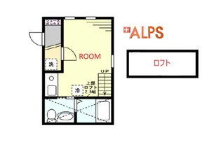 神奈川県横浜市西区西戸部町2【アパート】の間取り