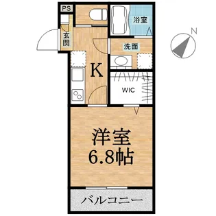 千葉県市原市五井中央西1【アパート】の間取り