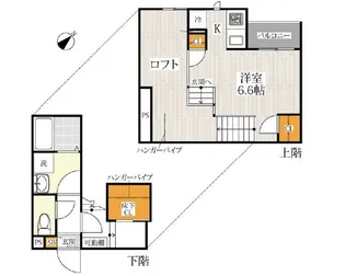 CB箱崎フレーシア【2階】の間取り