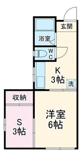 コーポTAKAHASHI【1階】の間取り
