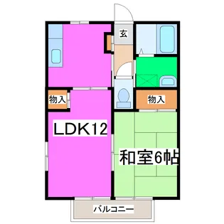 パストラーレ【2階】の間取り
