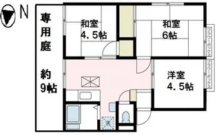 ラ・フォーレ湘南I【1階】の間取り