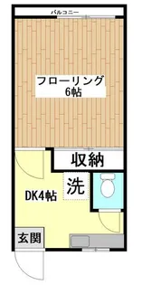 たつみ荘【2階】の間取り