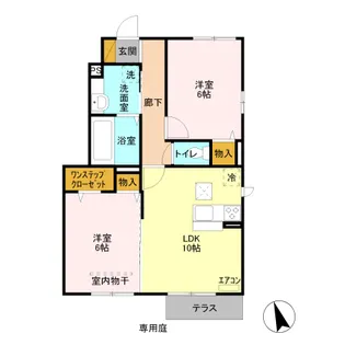 ベアーレ II【1階】の間取り