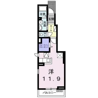ヒマソール【1階】の間取り