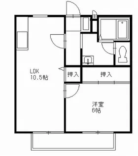 グランナチュール宝石台A(北)【1階】の間取り