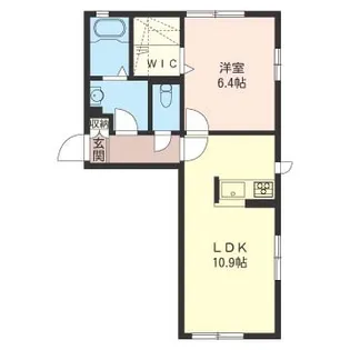 ジュルネII【2階】の間取り