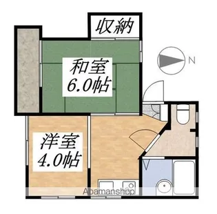 クラシックス国立【1階】の間取り