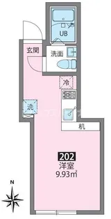 CASADIA赤塚【2階】の間取り