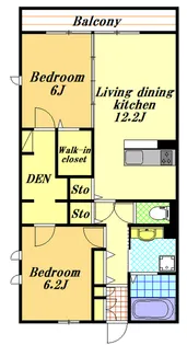 J・Comfort【3階】の間取り