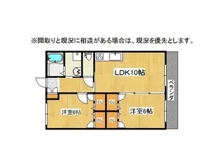 アニヴェルセル守恒【1階】の間取り