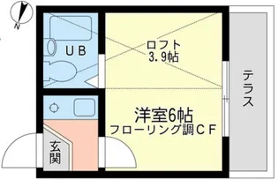 ライフピア・ロンシャン【2階】の間取り