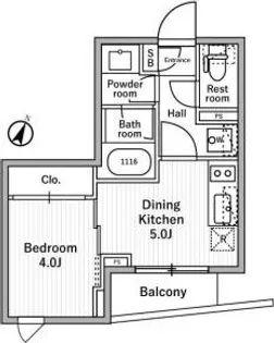 nidoMOTOHASUNUMA【1階】の間取り