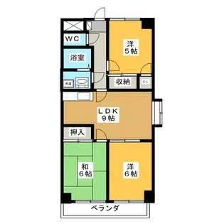 トマトハイツ【3階】の間取り