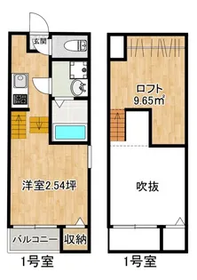 MODERN PALAZZO 諫早BRILLER【1階】の間取り