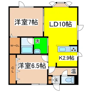 YsII(ワイズツー)【2階】の間取り