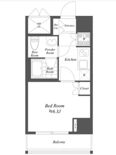 CONDE相模原【2階】の間取り