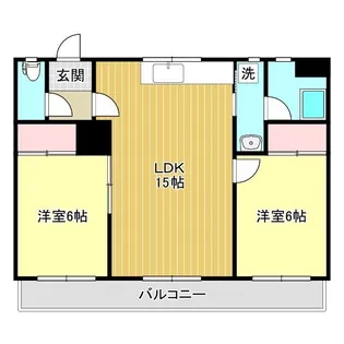 ベルグローブ【3階】の間取り