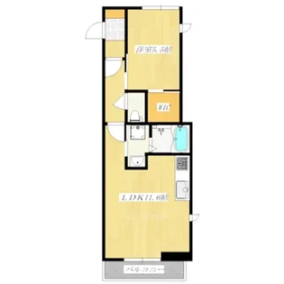 ベレオ.C【3階】の間取り