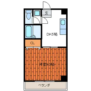 スターストン葛西【8階】の間取り