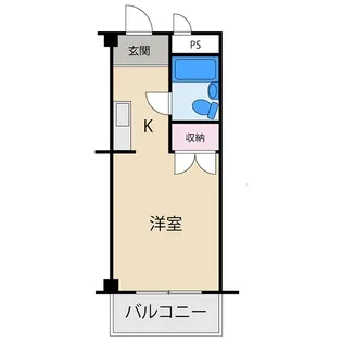 サンハイツ光善寺【2階】の間取り