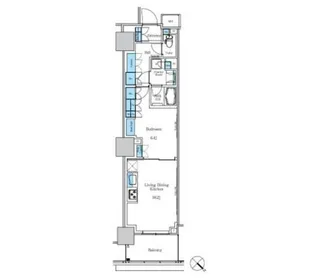 パークアクシス滝野川ラ ブリーズ【1階】の間取り
